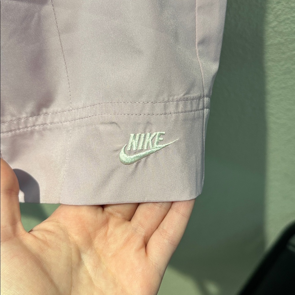 Nike Pastel Lavender Drawstring Performance Shorts Size Large - Picture 7 of 8